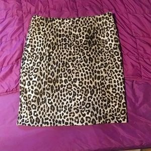 White Leopard Cheetah Michael Kors L BNWT Animal Print Grey Black